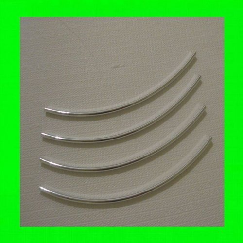 2006-2010 HUMMER H3 H3T CHROME DOOR EDGE TRIM MOLDING PROTECTORS 4 QTY OF 8" 200 - $7.99