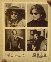 Sounds Of Wood &amp; Steel 2 Press Kit Photo  Clint Black Nanci Griffith Don Was - £21.13 GBP