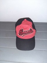 Nashville Sounds Youth Adjustable Hat/Cap Bimmridder Black and Red - £10.21 GBP