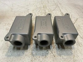 3 Qty of Appleton 127FDE O-Z/GEDNEY 25 cu in Gang Boxes w/ Mounting Lugs... - $72.19