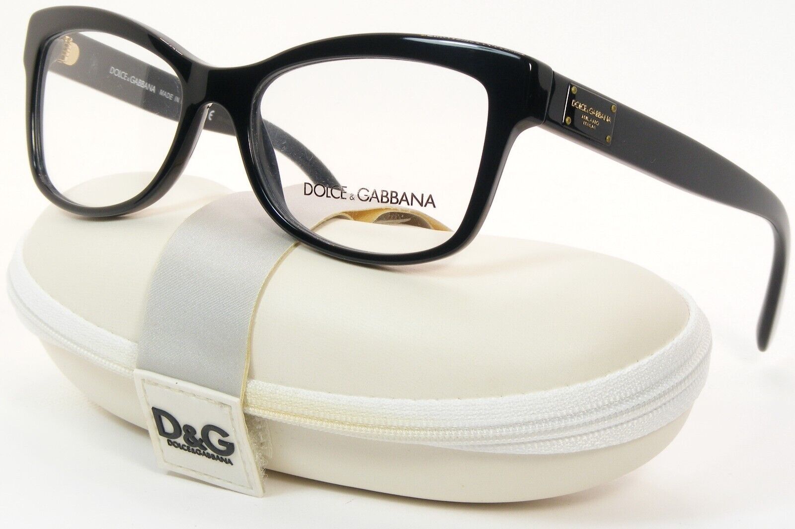 D&amp;g Dolce &amp; Gabbana DG 3254 501 Lucido Nero Occhiali da Sole 52-16-140mm - $146.03