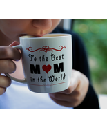 Mothers Day Mug -To the Best Mom in the World, Mom Gift, Mom Mugs, Birth... - £12.49 GBP