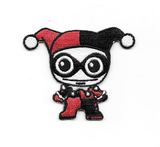 Batman, Harley Quinn Mini Pop Style Figure Embroidered Patch, NEW UNUSED - £4.58 GBP