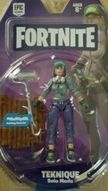 Fortnite TEKNIQUE- Solo Mode - Rare 2018 Action Figure - Epic Games - Toy New - £8.66 GBP