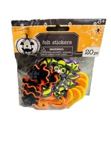Halloween Themed 16 Pc Felt Stickers 3+ - $11.76