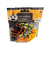 Halloween Themed 16 Pc Felt Stickers 3+ - $11.76