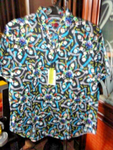 Robert Graham Halder Short Sleeve Shirt Size XL New image 2