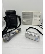 SONY Cybershot DSC-U30 Digital Still Camera With Case, Cord &amp; Memory Car... - £73.29 GBP