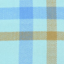 Plaid Blue - 12Pcs Men Women 100% CASHMERE Warp Scarf Super Soft - £97.41 GBP