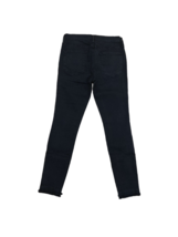 FRAME Womens Skinny Fit Jeans Le Skinny De Jeanne Solid Black Size 31W G042224X - £61.15 GBP