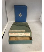 Holman 1940 Masonic Master&#39;s Bible King Solomon’s Temple Kelchner 47/110 - €32,23 EUR