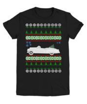 1953 Cadillac El Dorado Ugly Christmas Sweater Jumper - Youth Tee - £15.69 GBP