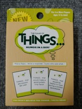 The Game Of Things Humor In A Box - $9.95