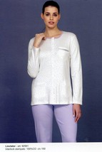 Pajamas Seraph Women&#39;s Long Sleeve Cotton Hot Linclalor 92561/9256 - £30.87 GBP