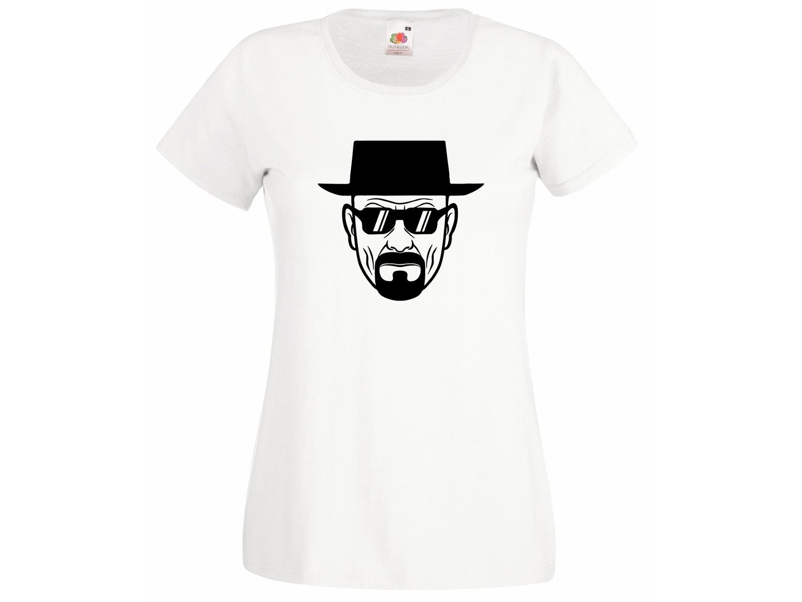 Womens Breaking Bad Heisenberg with Sunglasses T-Shirt; Serious Walter Tshirt - $24.74