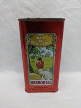 **EMPTY TIN* Carbonell Spanish Olive Oil Tin 3&quot; X 2&quot; X 6&quot; - €20,97 EUR