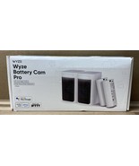 Wyze Battery Cam Pro 2-Pack, Wireless Indoor/Outdoor Security Camera, TE... - $139.61 CAD