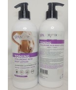 (2 Ct) SpaScriptions Toning Hyaluronic Acid Body Lotion Sweet Melon Scen... - £27.37 GBP