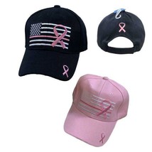 &quot;Pink Lives Matter&quot; Embroidered Womens Hat Pink Ribbon Baseball Cap New! - £9.39 GBP