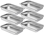 The Mophorn 6 Pack Hotel Pans Full Size 2 Inch Deep Steam Table Pan Is M... - £40.56 GBP