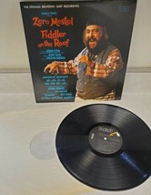 Fiddler on the Roof Zero Mostel Original Cast Recording Vinyl Record LSO-1093 - £15.71 GBP