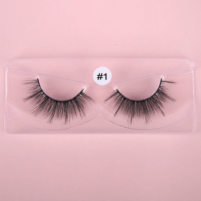  Mink Hair False Eyelashes Wholesale 10/20/30 Pairs  3D Mink Eyelashes False Eye - £51.92 GBP