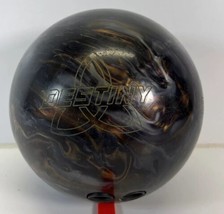 EBONITE DESTINY PEARL Black / Gold SMOKE BOWLING BALL  14 Lbs 14 Oz - £23.45 GBP