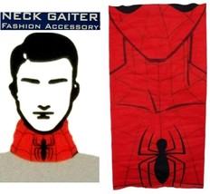 Marvel Spider-Man One Size Adult Men Polyester Cloth Face Mask/Cover Neck Gaiter - £7.90 GBP