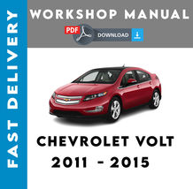 Chevrolet Volt 2011 2012 2013 2014 2015 Service Repair &amp; Workshop Manual - £4.70 GBP