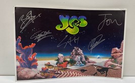 YES Band Limited Edition Tour Poster Hand Signed Autographed - £176.52 GBP