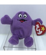 ty Beanie Baby Grimace McDonalds Character Collectibles 30 Year Happy Bi... - £15.65 GBP