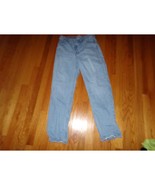Abercrombie &amp; Fitch The Dad High Rise Straight Jean Size 27  Button Fly 6R - $23.75 CAD