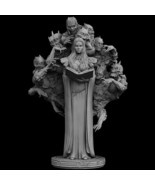 1/24 Scale &quot;Demon Book&quot; Resin figure Model kits  Unassembled Unpainted W... - $51.82 CAD