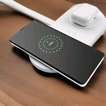 Belkin Dual Wireless Charging Pad 10W Boost Charge - White New - $10.99