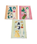 Sailor Moon Friends Manga Paper Doll Lot 3 Sailor Neptune Uranus Mirachu - $33.65