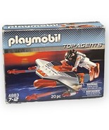 Playmobil Transport Torpedo Diver Set 4883 Spy Team Top Agents New Made ... - £19.42 GBP