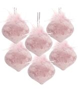 Glass Christmas Ball Ornaments - Tree Decorations, Set of 6 - $68.99