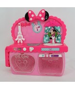 Pre-Owned Disney Minnie Mouse Kitchen Pretend Pink Play Set Noise Maker  - £14.77 GBP