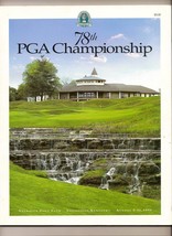 1996 78th PGA CHAMPIONSHIP Program VALHALLA Mark Brooks winner - $55.46