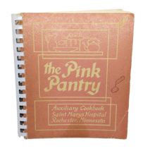 The Pink Pantry Saint Marys Hospital Rochester, Minnesota Vintage Cookbook - £10.44 GBP