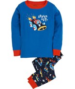 Hatley Little Boys&#39; Pajama Set Applique Space Cars, Blue, 2 - $21.86 CAD