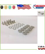 Marine Grade Nickel Plated Brass Turn Button Fasteners - 10 Piece Set - $44.74 CAD