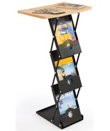 A4 Portable Adjustable Literature Magazine Stand w/ Folding Laptop Desk ... - $1,425.32 MXN