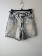 Shein Denim Shorts Woman Pockets Zipper Button Size 36 - $11.87