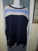 Lilly Pulitzer Elba Coolmax Sweater in True Navy Size XS Women&#39;s NEW  $138 - £57.68 GBP