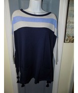 Lilly Pulitzer Elba Coolmax Sweater in True Navy Size XS Women&#39;s NEW  $138 - £57.34 GBP