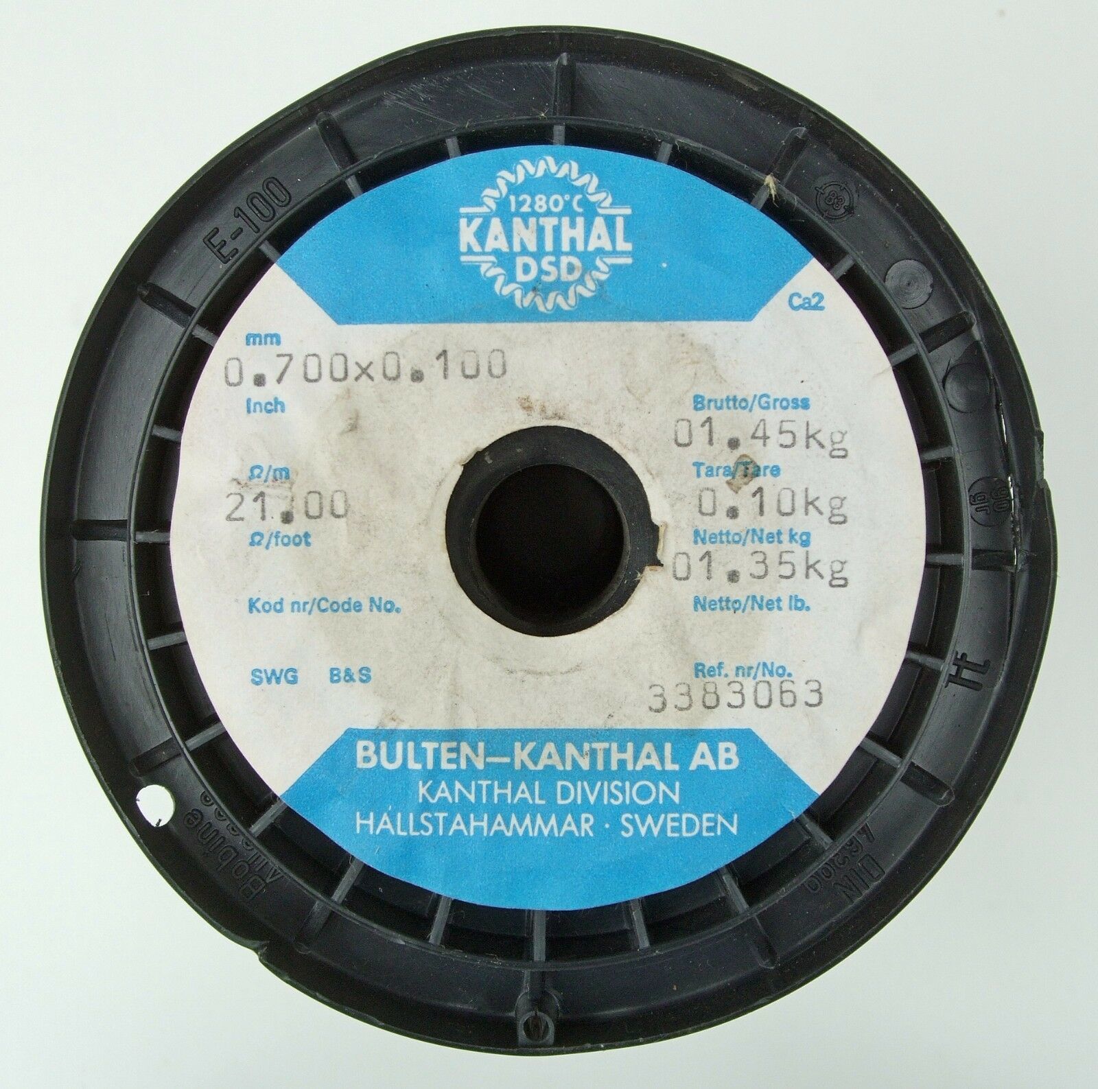 Kanthal DSD 0,7x0,1mm 21 Ω/m, Flach Widerstandsdraht Heizdraht, 4-100 Meter - $1.10+