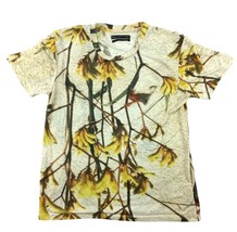 Urban Outfitters Yellow Floral T-Shirt SP Lightweight - £4.67 GBP