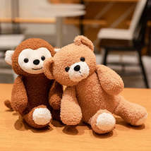 Hot Kawaii Teddy Bear Monkey Lion Rabbit Cartoon Animal Plush Toy Stuffed Soft B - £4.77 GBP