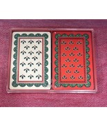 Vintage Hallmark &quot;Holiday Holly&quot; Bridge Cards Plastic Coated Original Bo... - $9.95